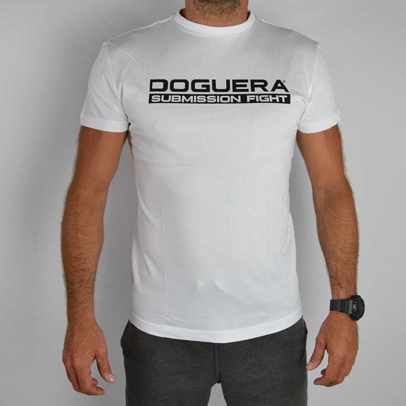 T Shirt DOGUERA Submission Fight blanc