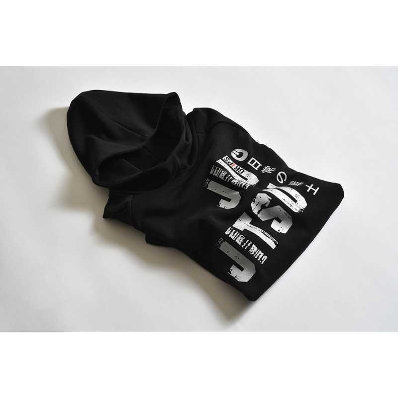 SWEAT CAPUCHE JJB GR1PS NOIR