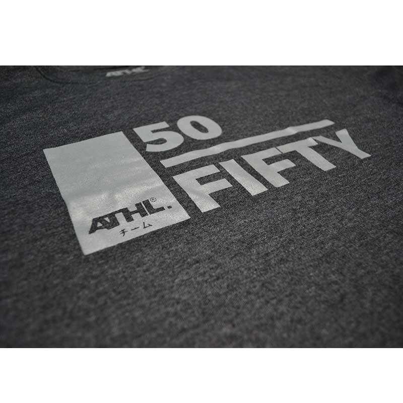 TEE SHIRT ATHL. 50/FIFTY NOIR