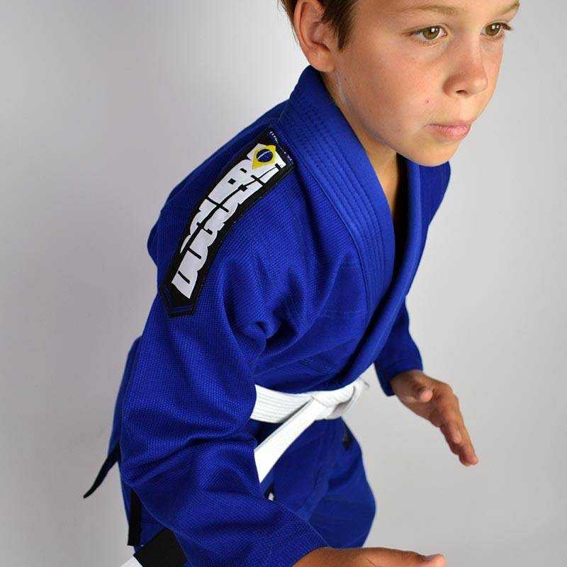 KIMONO JJB ENFANT DOGUERA ELEMENTAR V2 BLEU