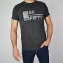 TEE SHIRT ATHL. 50/FIFTY NOIR