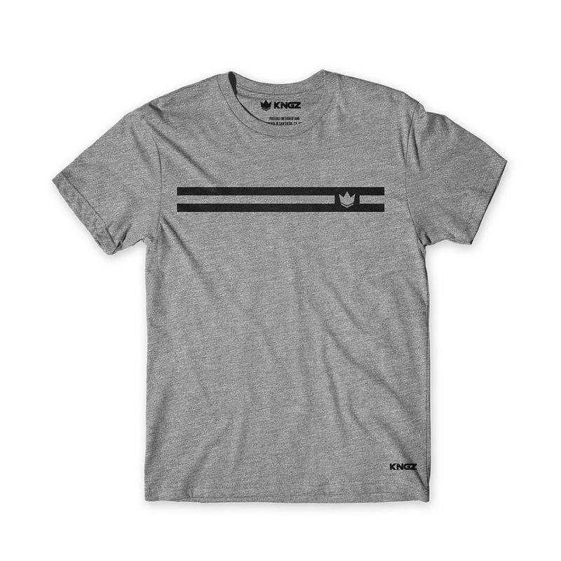 TEE SHIRT KINGZ SPORT GRIS